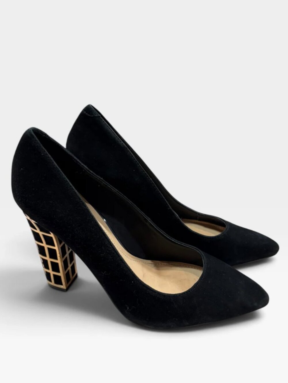 Brian Atwood Black Heels, 8.5